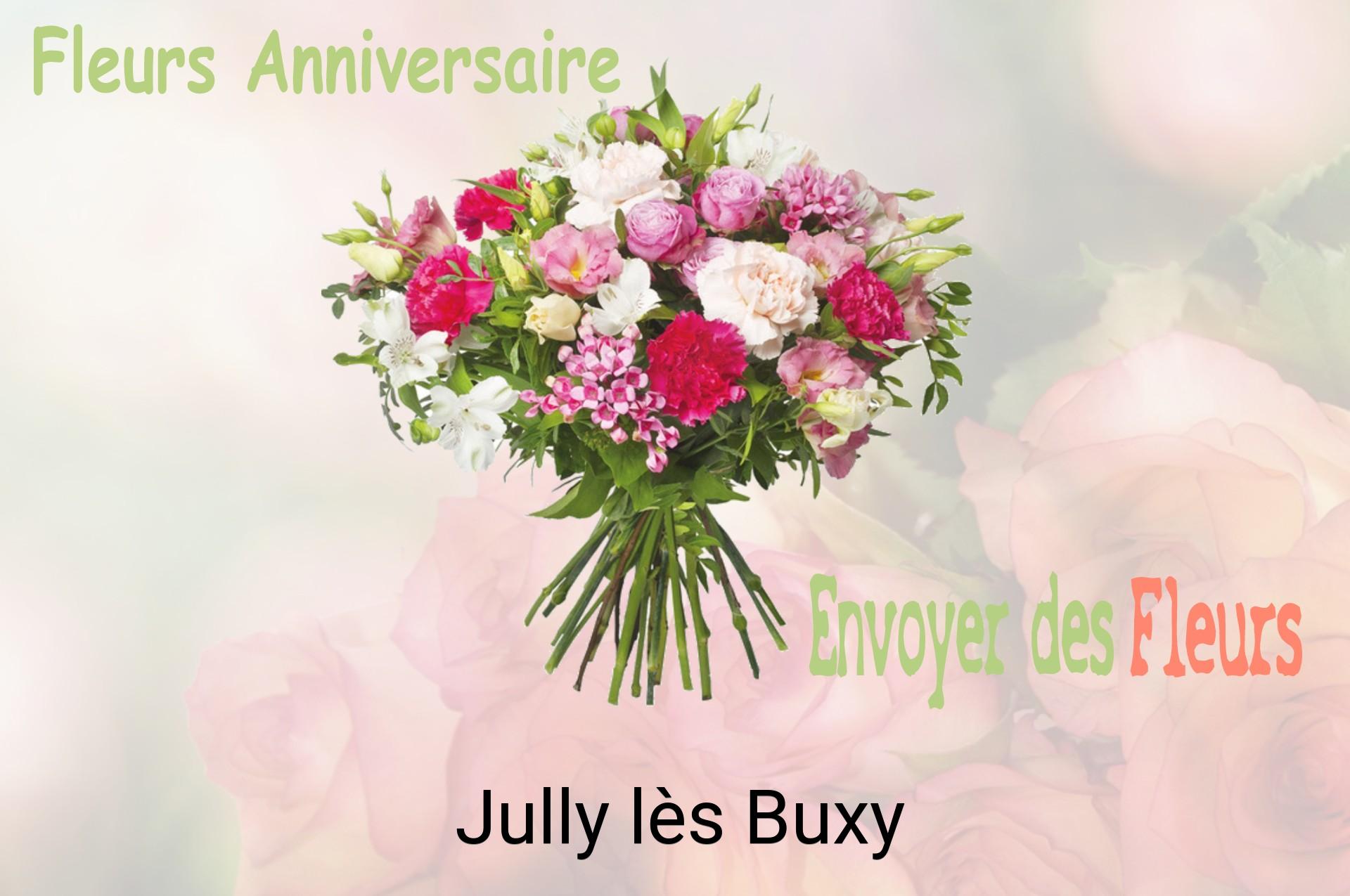 Bouquet de fleurs d’anniversaire livré à Jully-lès-Buxy
